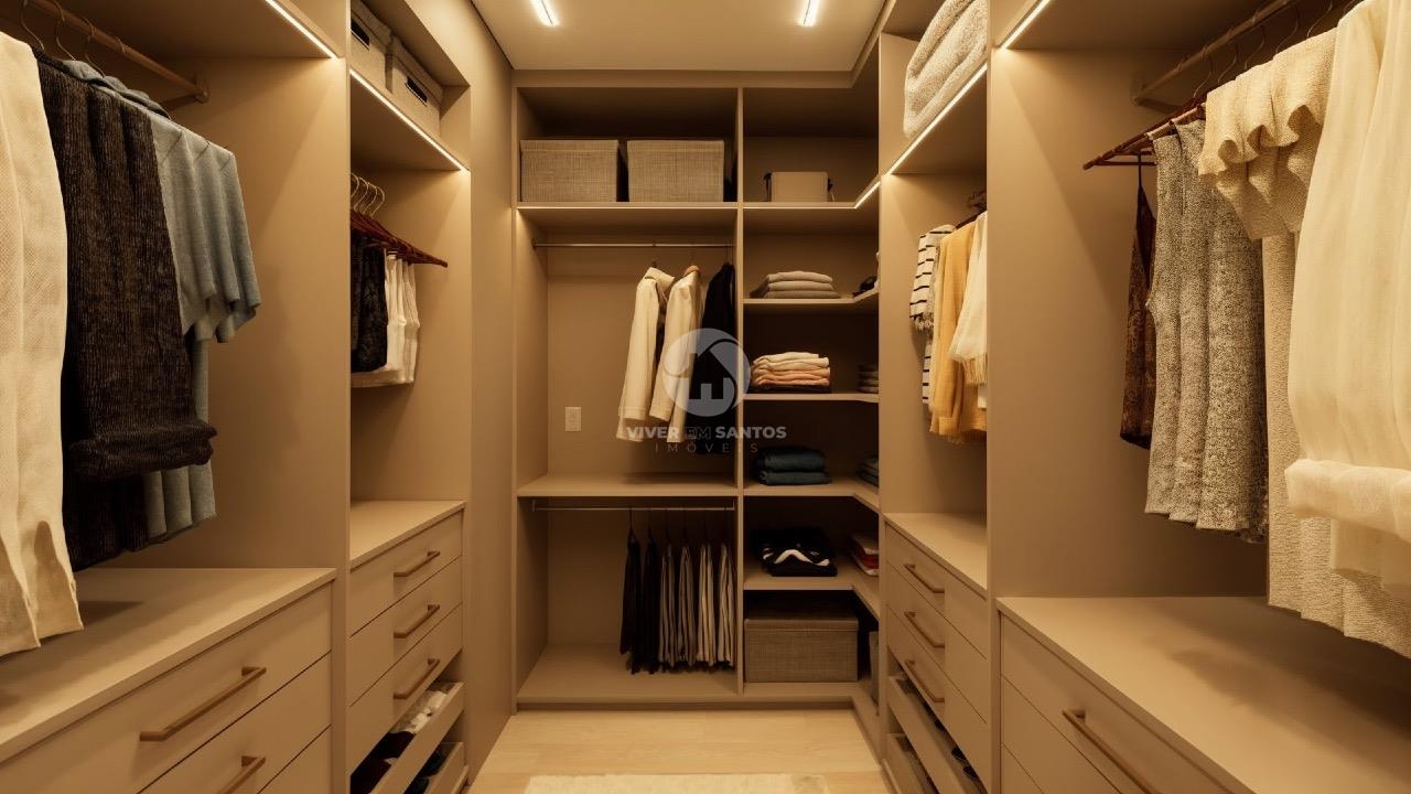 Apartamento à venda, com 3 suítes e 235m² - Gonzaga - Santos/SP em Gonzaga, Santos — foto 22