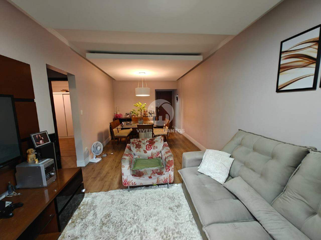 apartamento 3 dormitorios com suite totalmente reformado - Santos sp em Vila Belmiro, Santos — foto 2
