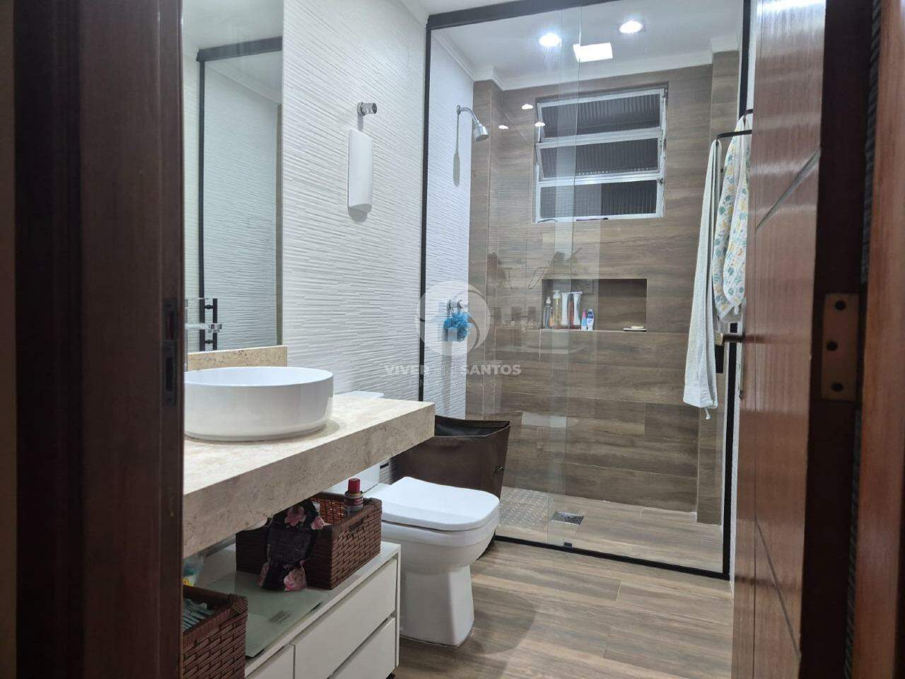 apartamento 3 dormitorios com suite totalmente reformado - Santos sp em Vila Belmiro, Santos — foto 9