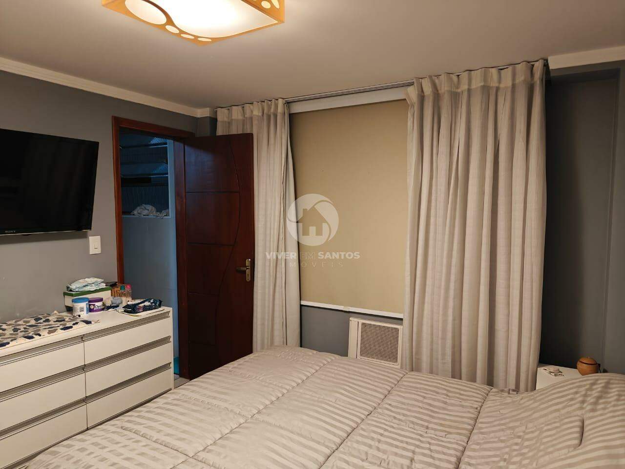 apartamento 3 dormitorios com suite totalmente reformado - Santos sp em Vila Belmiro, Santos — foto 3
