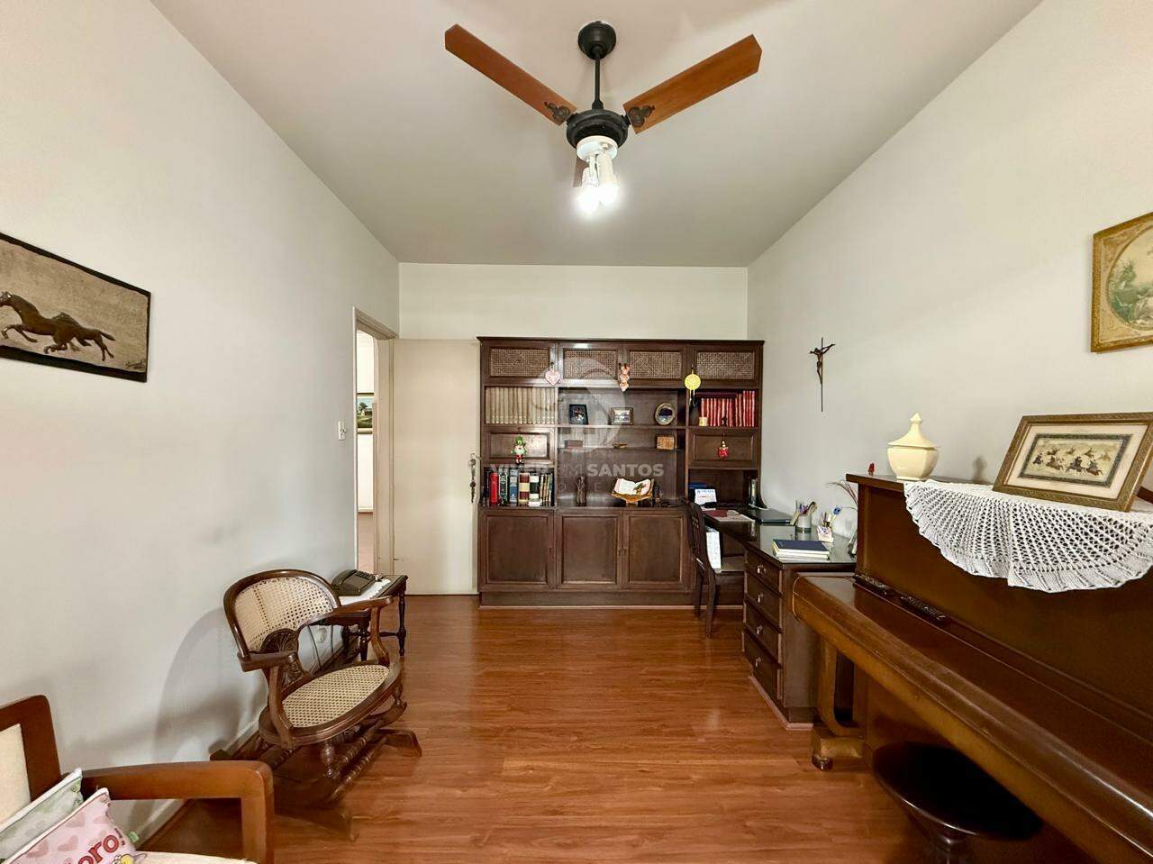 Apartamento 3 dormitórios com Suíte, Varanda de Frente e Dependência- Gonzaga em Gonzaga, Santos — foto 11