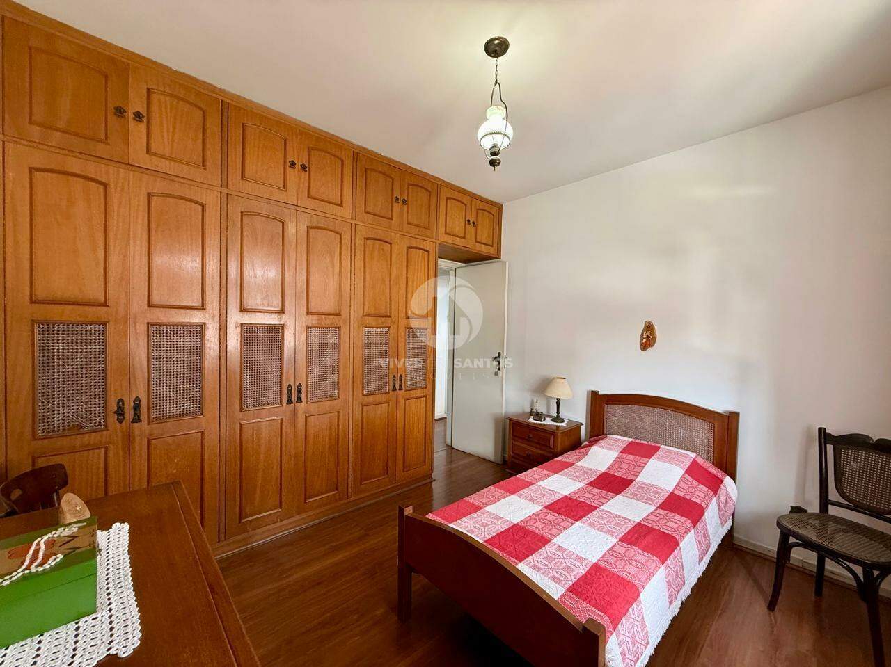 Apartamento 3 dormitórios com Suíte, Varanda de Frente e Dependência- Gonzaga em Gonzaga, Santos — foto 14