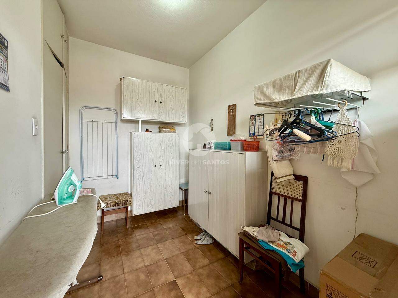 Apartamento 3 dormitórios com Suíte, Varanda de Frente e Dependência- Gonzaga em Gonzaga, Santos — foto 30