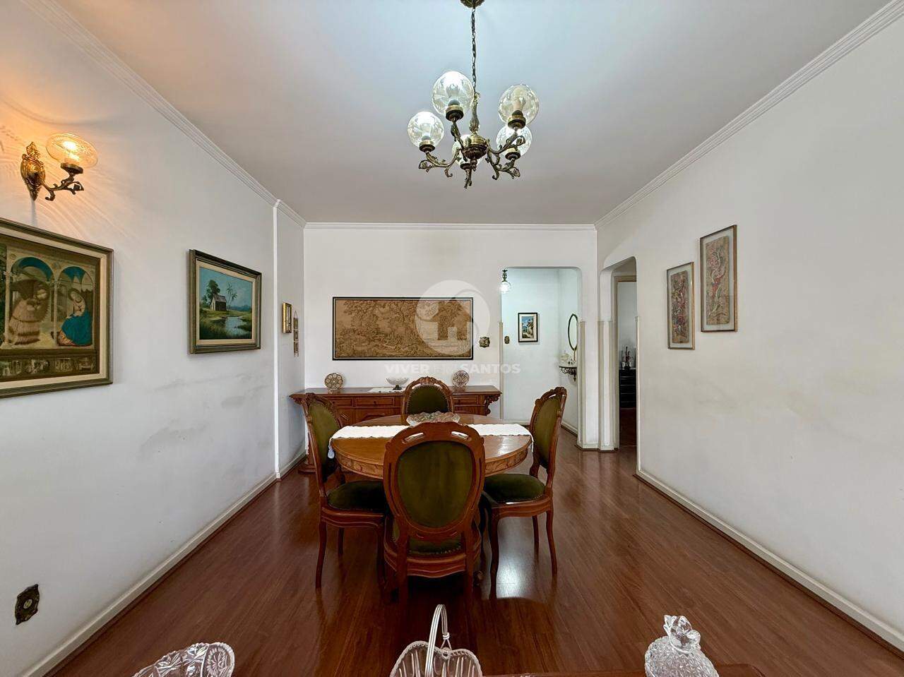 Apartamento 3 dormitórios com Suíte, Varanda de Frente e Dependência- Gonzaga em Gonzaga, Santos — foto 6