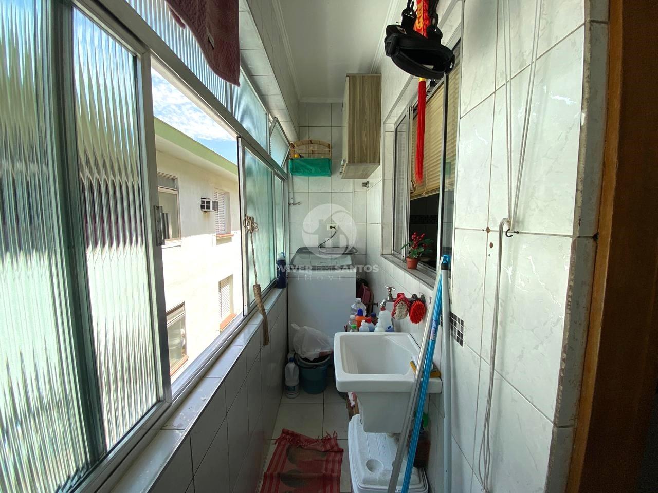 Apartamento reformado de três dormitórios no Gonzaga em Gonzaga, Santos — foto 16