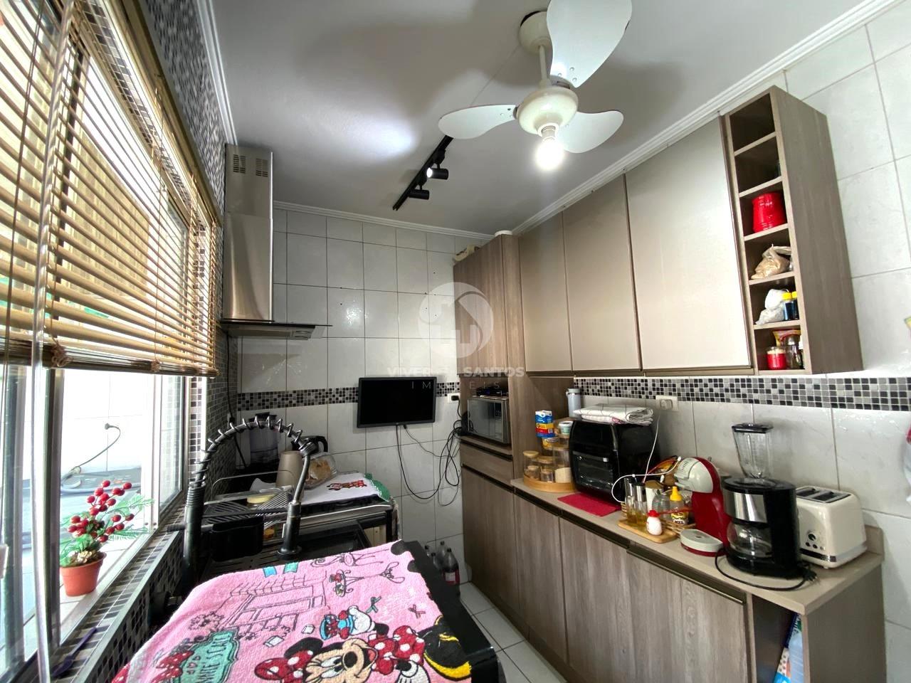 Apartamento reformado de três dormitórios no Gonzaga em Gonzaga, Santos — foto 14