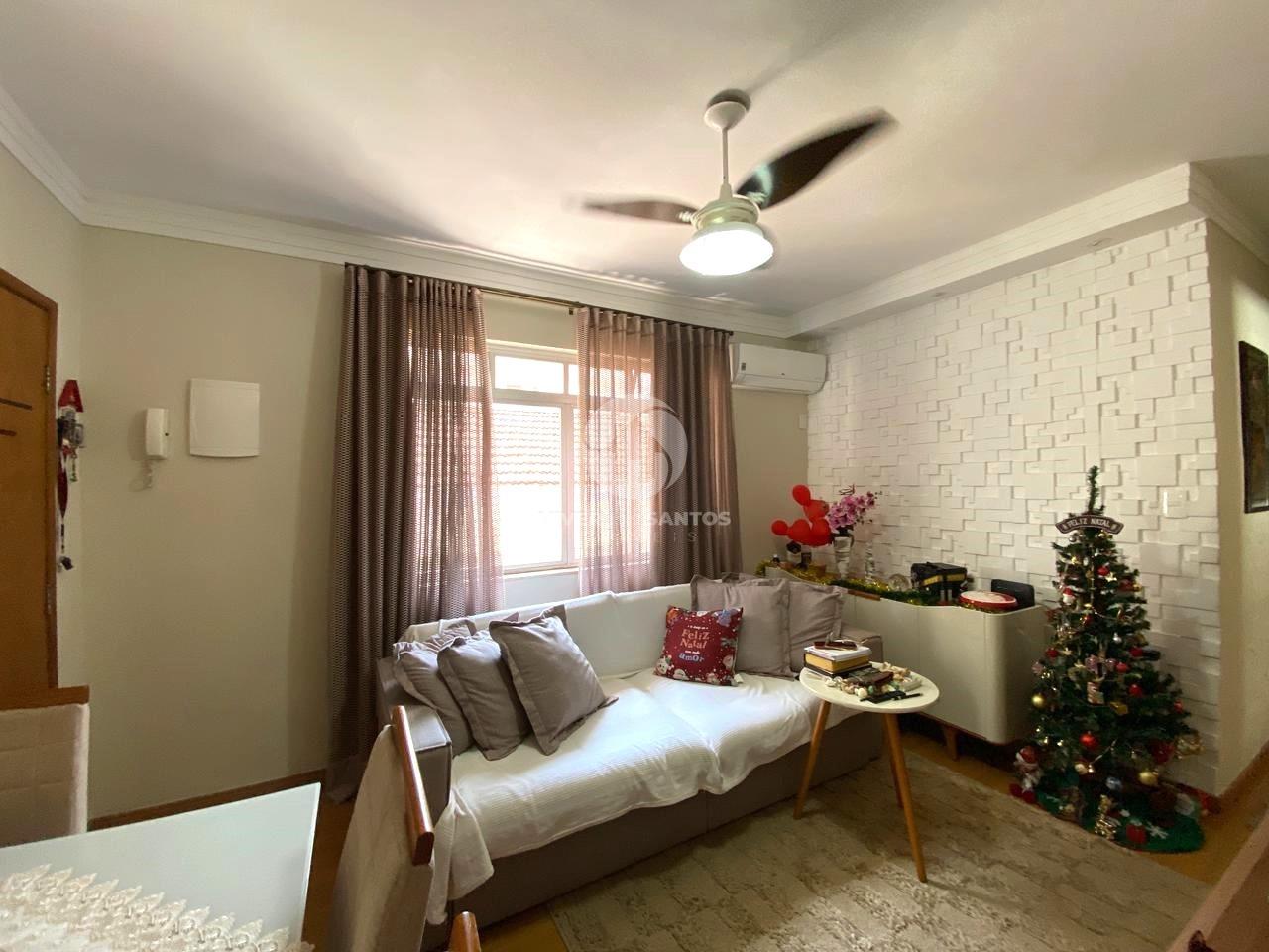 Apartamento reformado de três dormitórios no Gonzaga em Gonzaga, Santos — foto 2