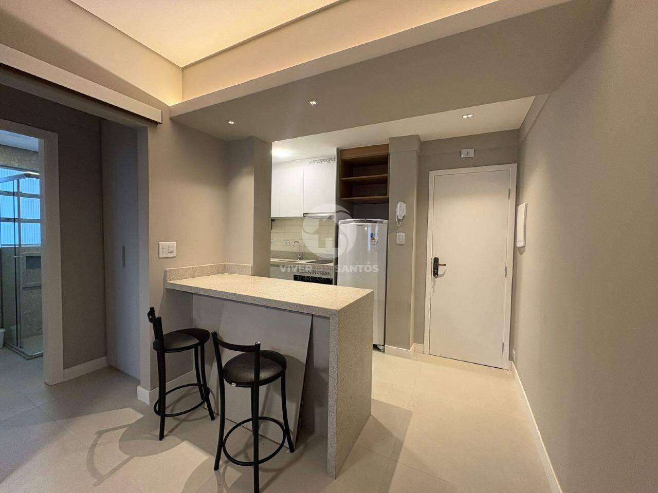 Apartamento com 1 dormitório à venda no Embaré - Santos/SP em Embaré, Santos — foto 7