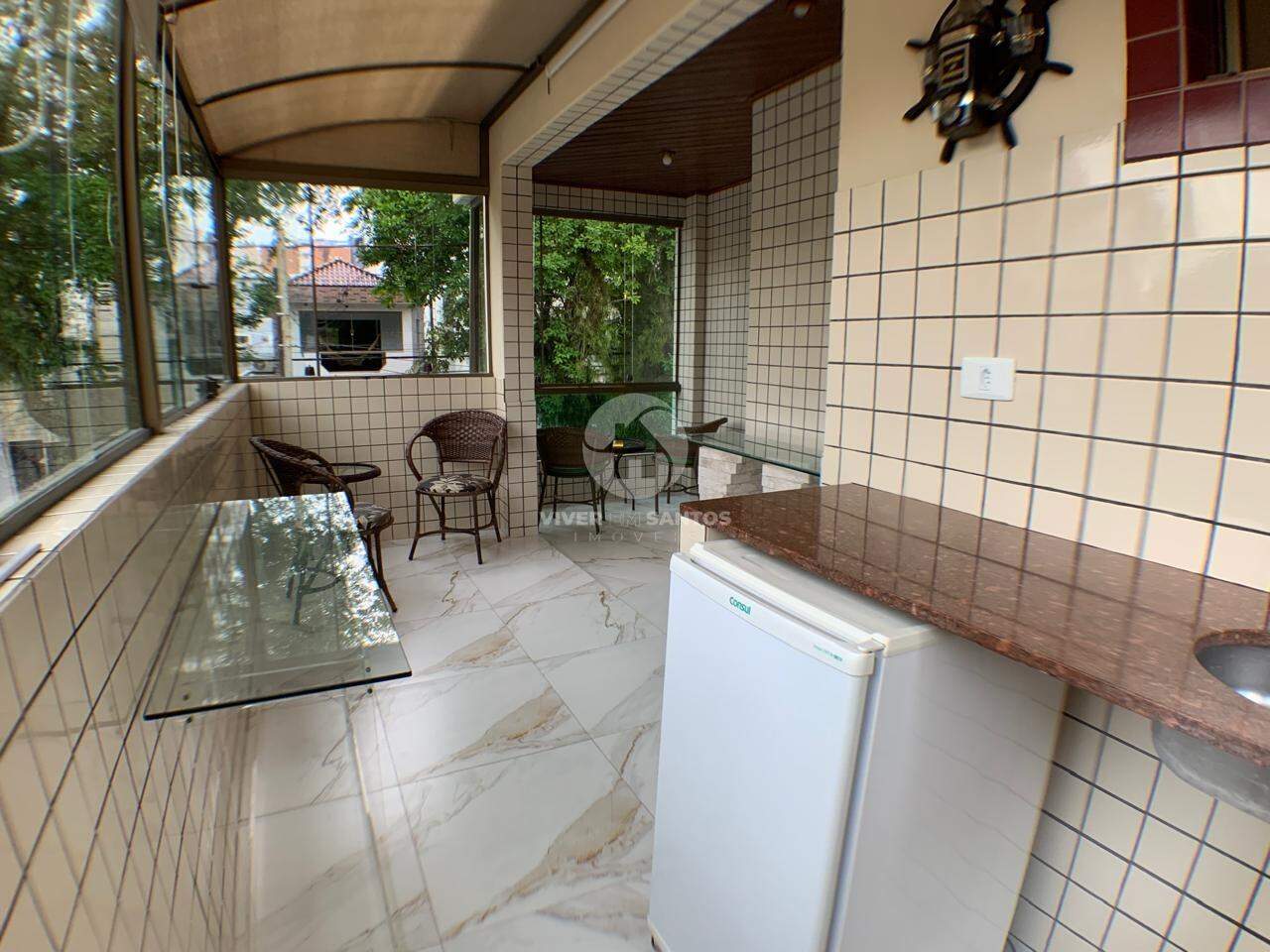 Excelente casa a venda no Campo Grande, conforto, espaço e lazer em Campo Grande, Santos — foto 5