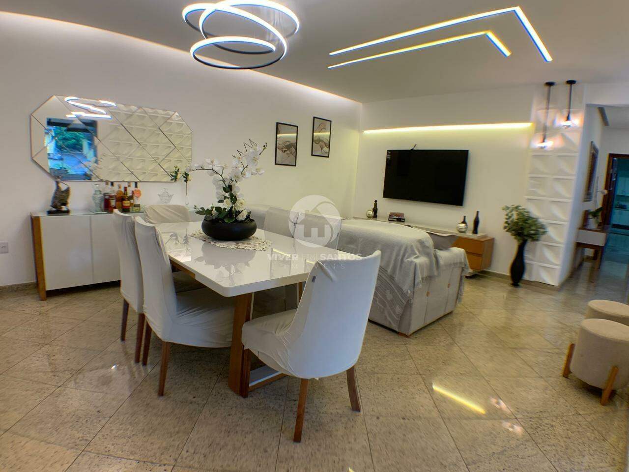 Excelente casa a venda no Campo Grande, conforto, espaço e lazer em Campo Grande, Santos — foto 2