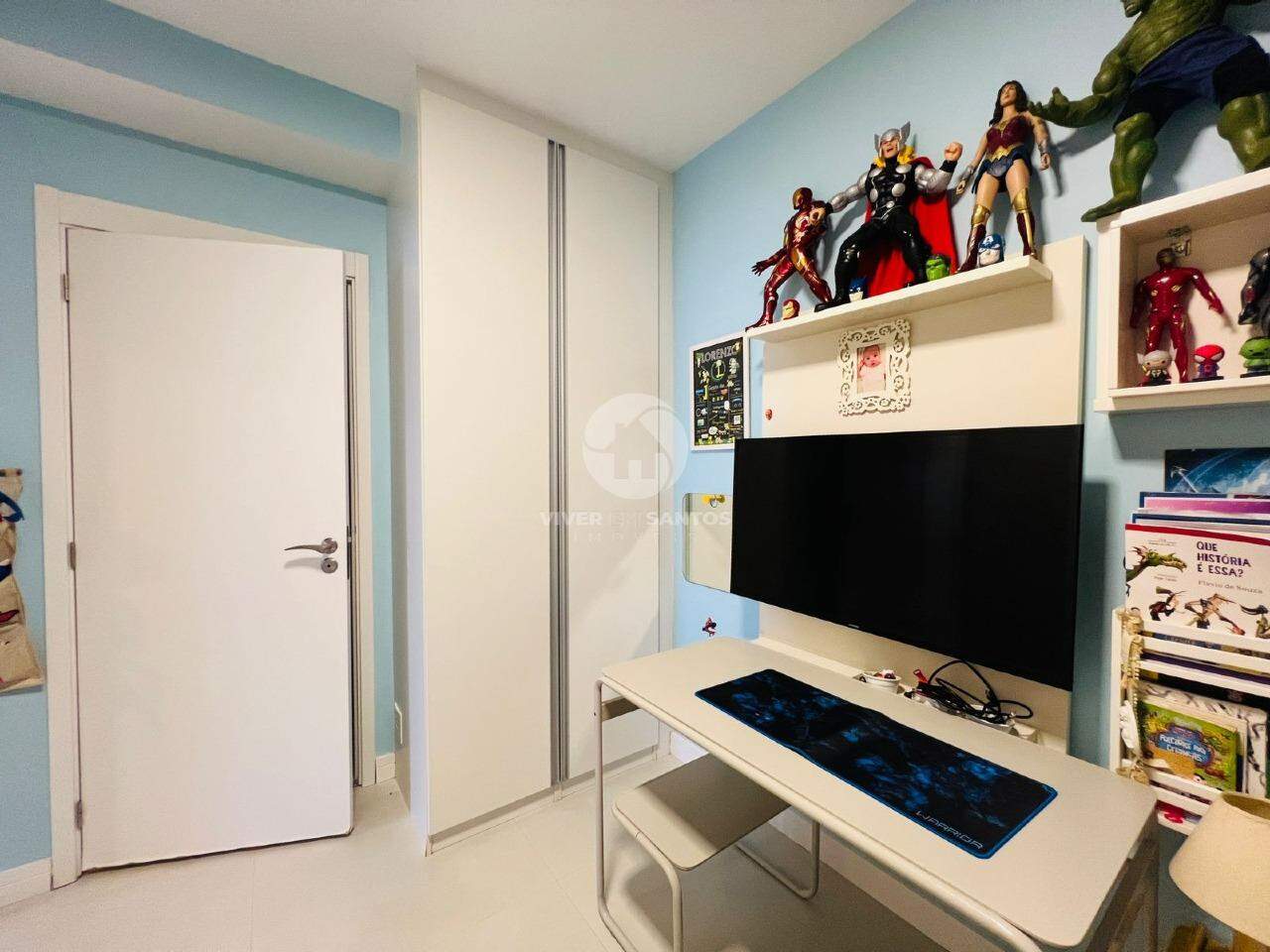 Apartamento luxuoso com 3 suítes à venda na Vila Rica em Santos em Boqueirão, Santos — foto 17
