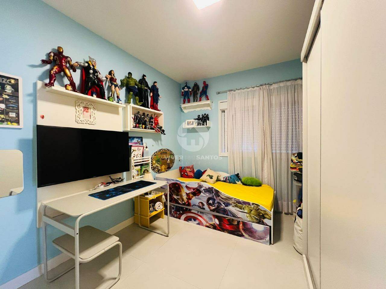 Apartamento luxuoso com 3 suítes à venda na Vila Rica em Santos em Boqueirão, Santos — foto 16