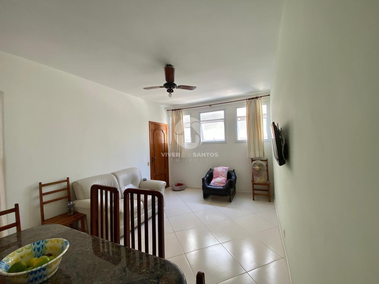 Apartamento 1 dormitório frente mar no Gonzaga em Gonzaga, Santos — foto 2
