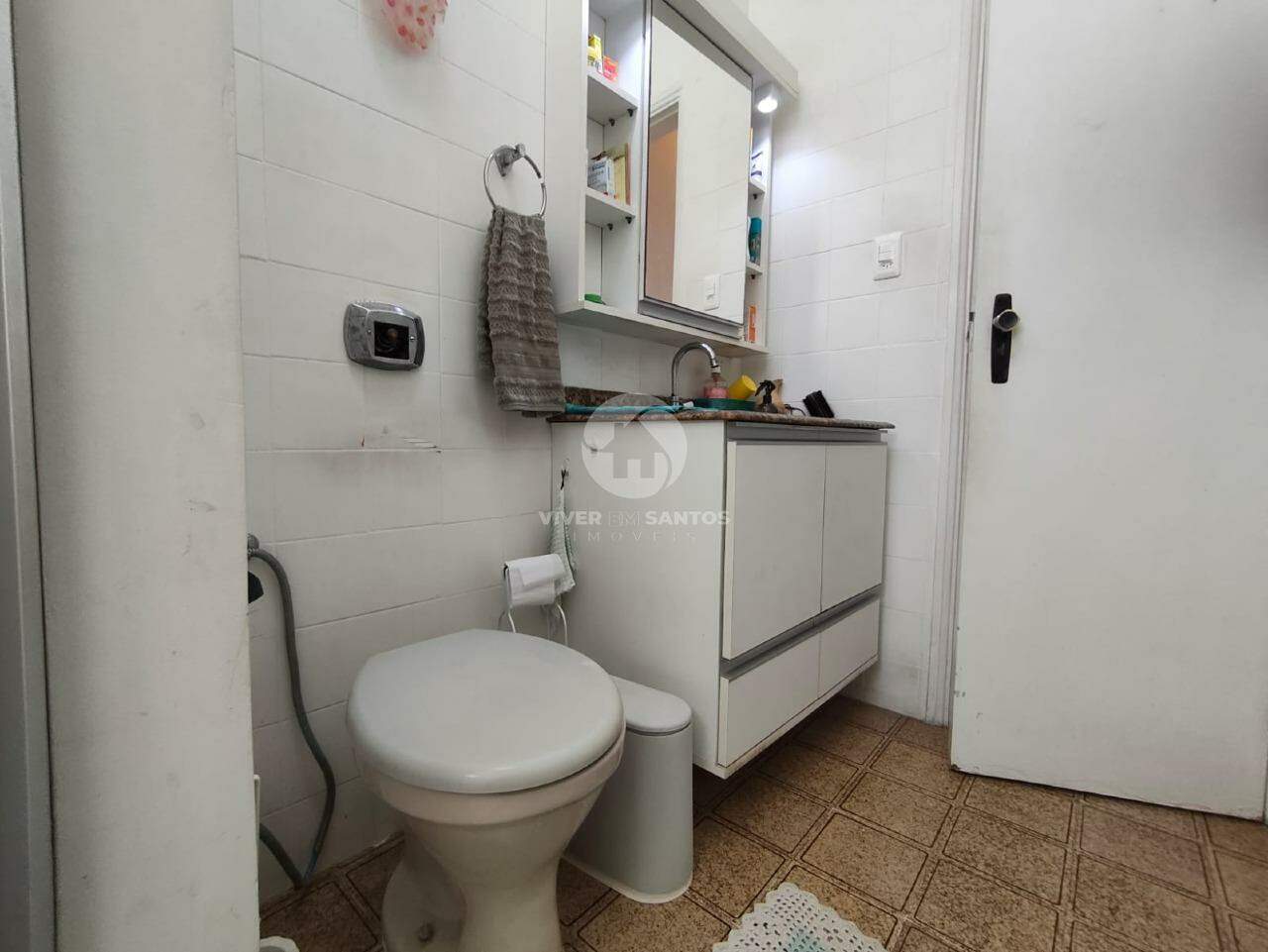 Apartamento 2 Quartos com elevador - Ponta da Praia - Santos em Ponta da Praia, Santos — foto 9