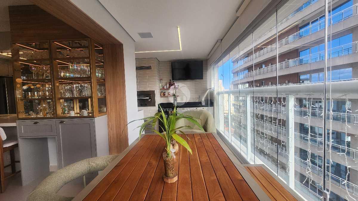 Apartamento 3 suítes PORTEIRA FECHADA com vista mar e varanda gourmet – Santos, Gonzaga, 2 vagas em Gonzaga, Santos — foto 25