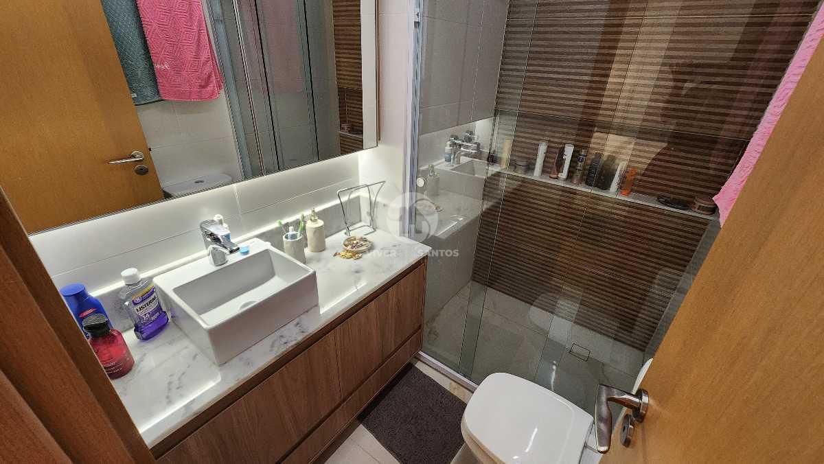 Apartamento 3 suítes PORTEIRA FECHADA com vista mar e varanda gourmet – Santos, Gonzaga, 2 vagas em Gonzaga, Santos — foto 15