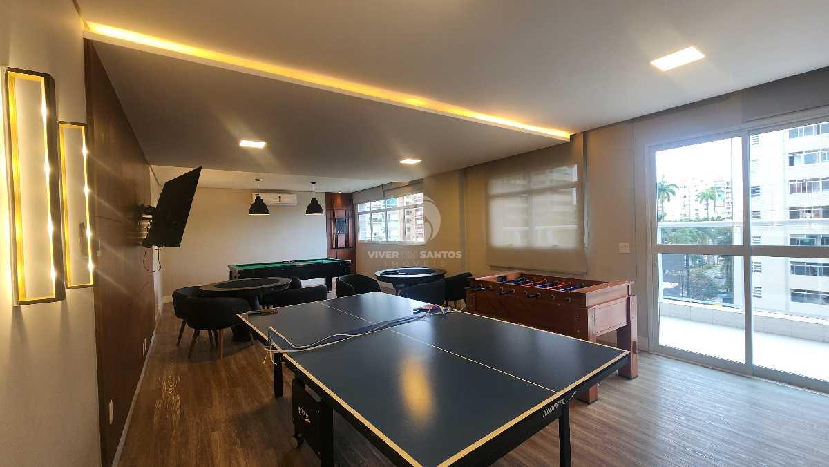 Apartamento 3 suítes PORTEIRA FECHADA com vista mar e varanda gourmet – Santos, Gonzaga, 2 vagas em Gonzaga, Santos — foto 30