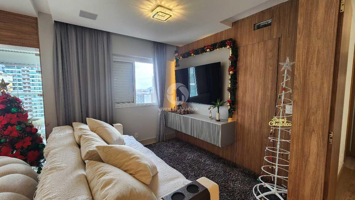 Apartamento 3 suítes PORTEIRA FECHADA com vista mar e varanda gourmet – Santos, Gonzaga, 2 vagas em Gonzaga, Santos — foto 3