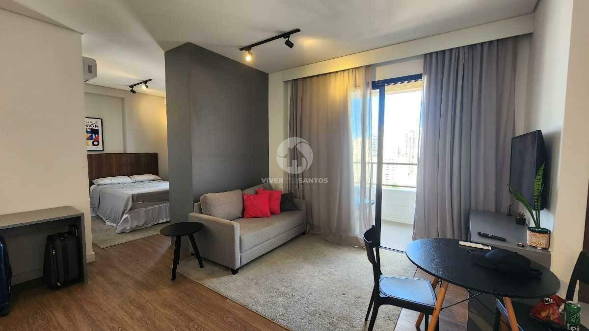 Apartamento 1 Dormitório Mobiliado em Ponta da Praia, Santos — Financiamento Disponível em Ponta da Praia, Santos — foto 2