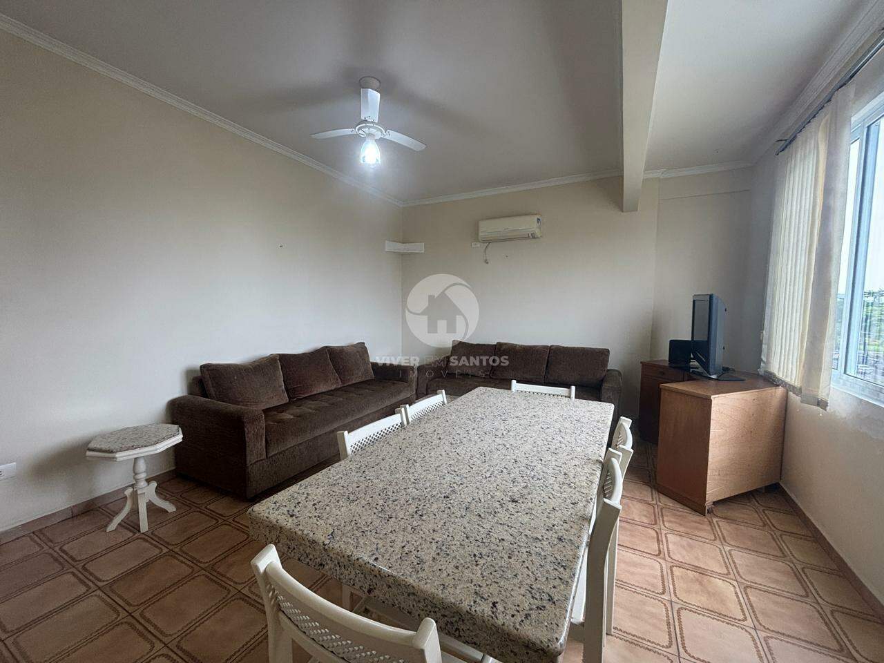 Apartamento Porteira Fechada 2 quartos Frente ao Mar- Santos em José Menino, Santos — foto 2