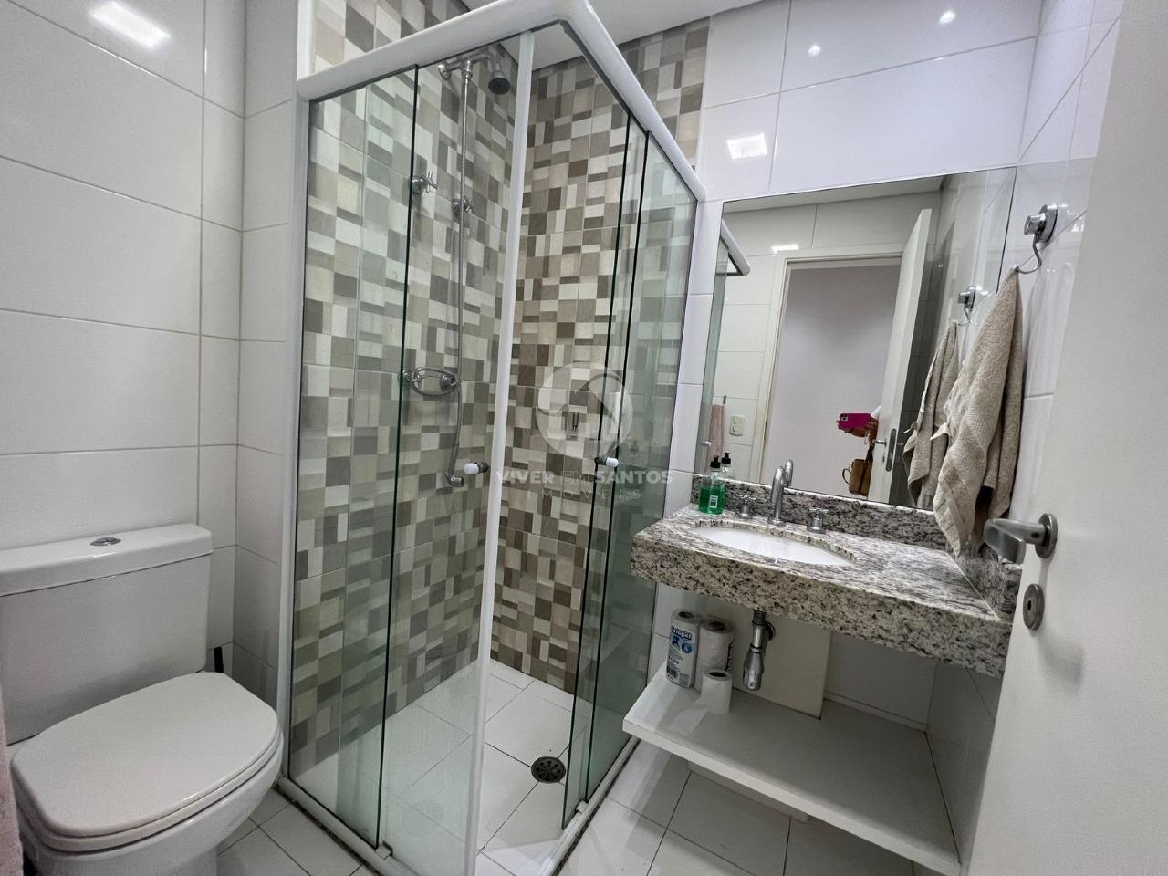 Apartamento exclusivo de 1 dormitório, com 49 m², Ponta da Praia, em Santos/SP. em Ponta da Praia, Santos — foto 9