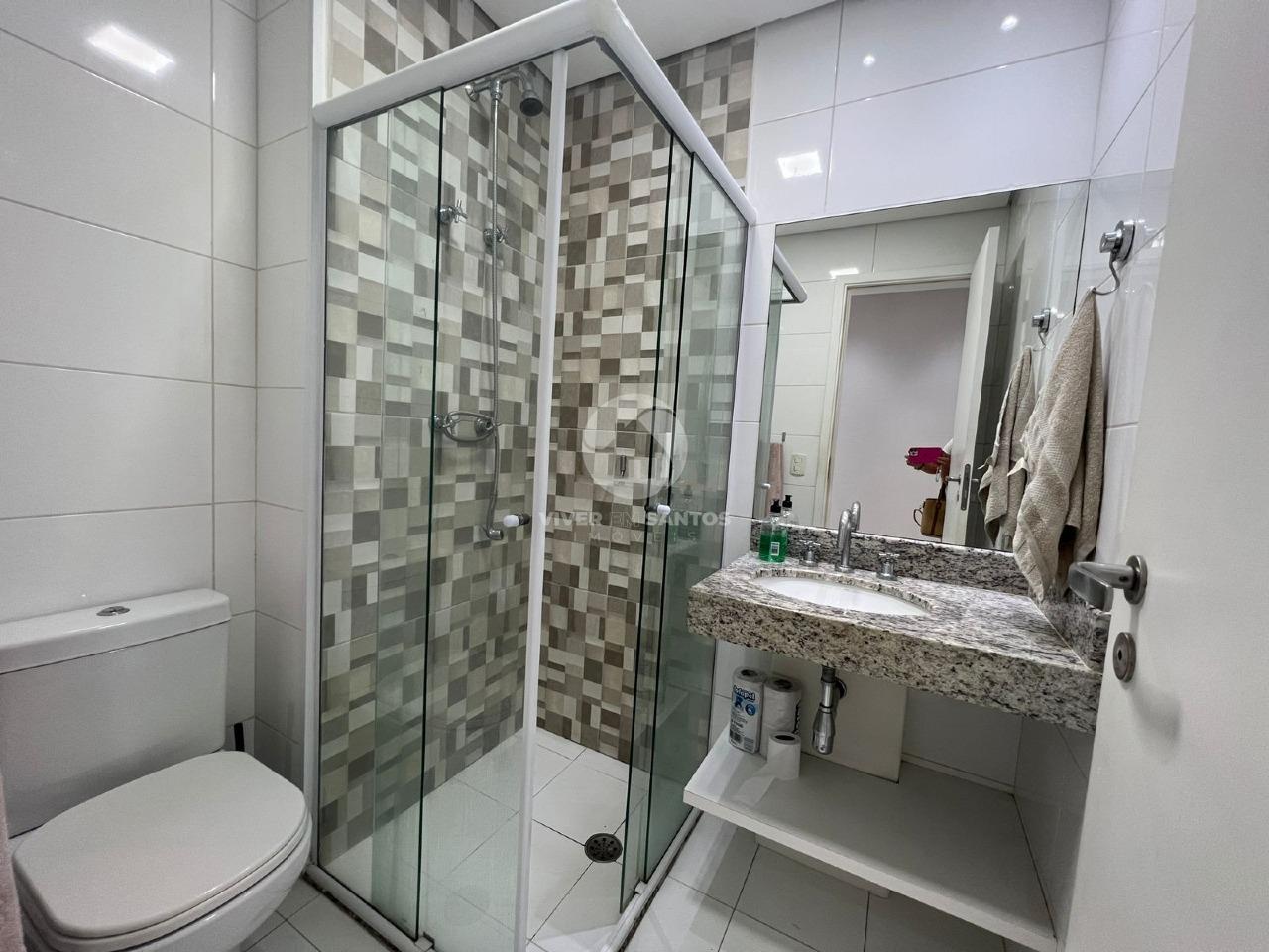 Apartamento exclusivo de 1 dormitório, com 49 m², Ponta da Praia, em Santos/SP. em Ponta da Praia, Santos — foto 8