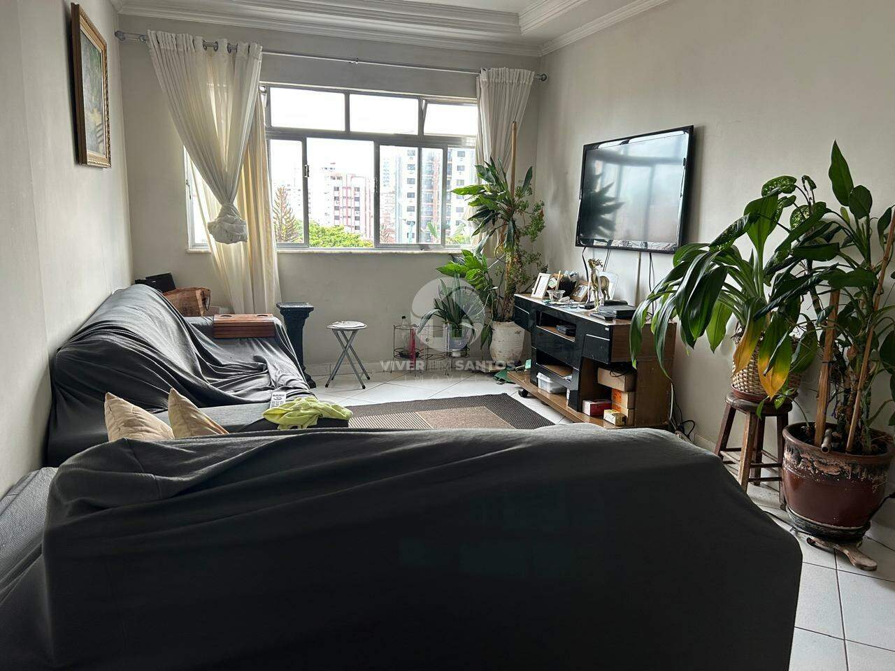Apartamento 2 Dormitórios, Suíte e Dependência Revertida no Campo Grande - Santos SP em Campo Grande, Santos — foto 2