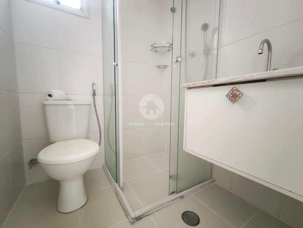 Apartamento e quartos com lazer completo - Santos em Gonzaga, Santos — foto 16