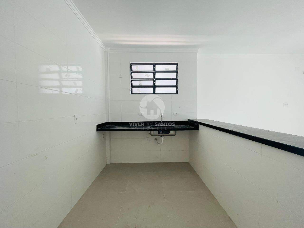 Sobreposta Alta com 2 dormitórios- Marapé- Santos em Marapé, Santos — foto 4