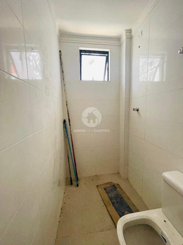 Sobreposta Alta com 2 dormitórios- Marapé- Santos em Marapé, Santos — foto 11