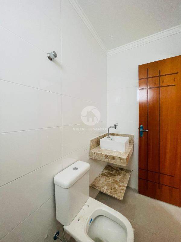 Sobreposta Alta com 2 dormitórios- Marapé- Santos em Marapé, Santos — foto 16
