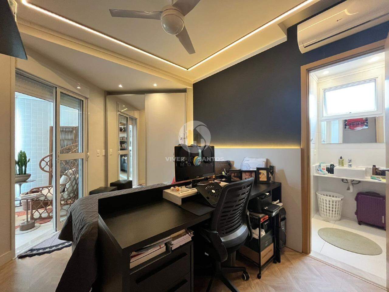 VARANDA GOURMET ESPAÇOSA COM 3 SUITES E LAZER COMPLETO NO GONZAGA em Gonzaga, Santos — foto 18