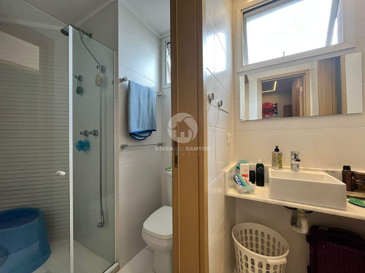 VARANDA GOURMET ESPAÇOSA COM 3 SUITES E LAZER COMPLETO NO GONZAGA em Gonzaga, Santos — foto 17