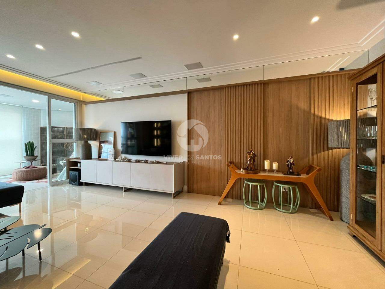 VARANDA GOURMET ESPAÇOSA COM 3 SUITES E LAZER COMPLETO NO GONZAGA em Gonzaga, Santos — foto 2