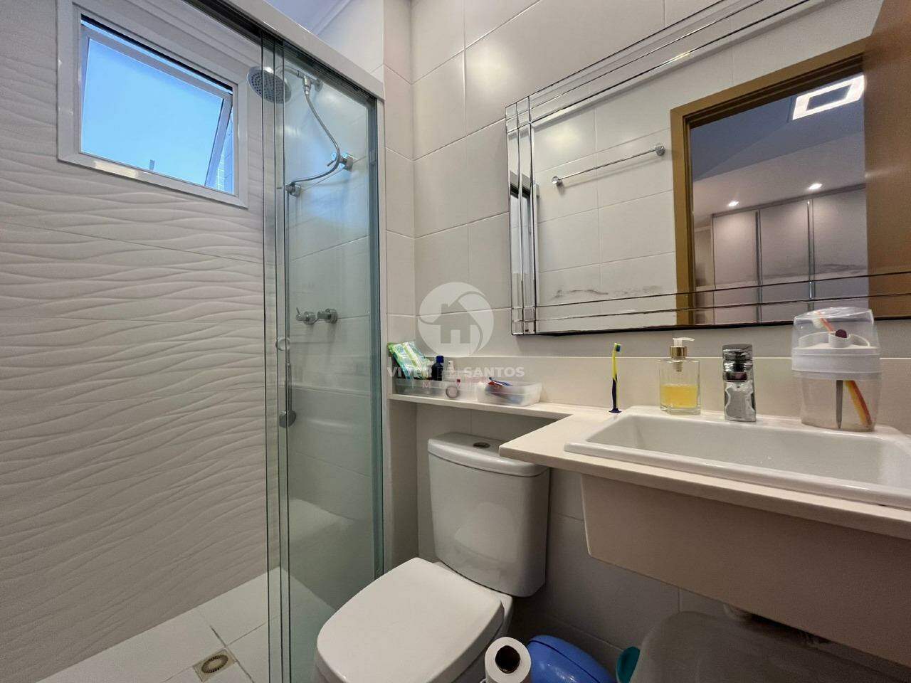 VARANDA GOURMET ESPAÇOSA COM 3 SUITES E LAZER COMPLETO NO GONZAGA em Gonzaga, Santos — foto 15
