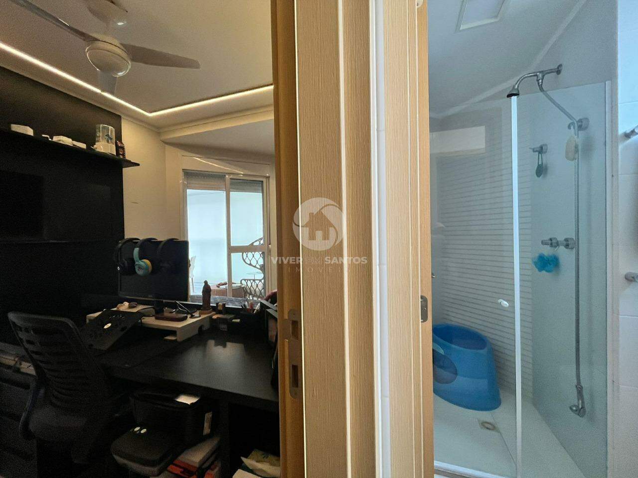 VARANDA GOURMET ESPAÇOSA COM 3 SUITES E LAZER COMPLETO NO GONZAGA em Gonzaga, Santos — foto 19