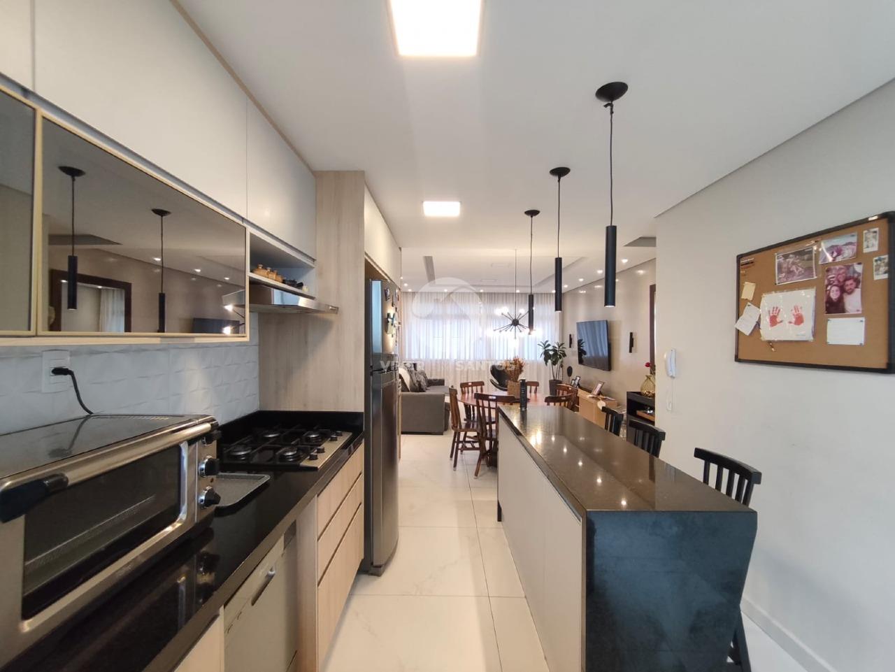 Apartamento 3 dormitórios com suíte e closet Reformado- Santos em Gonzaga, Santos — foto 6