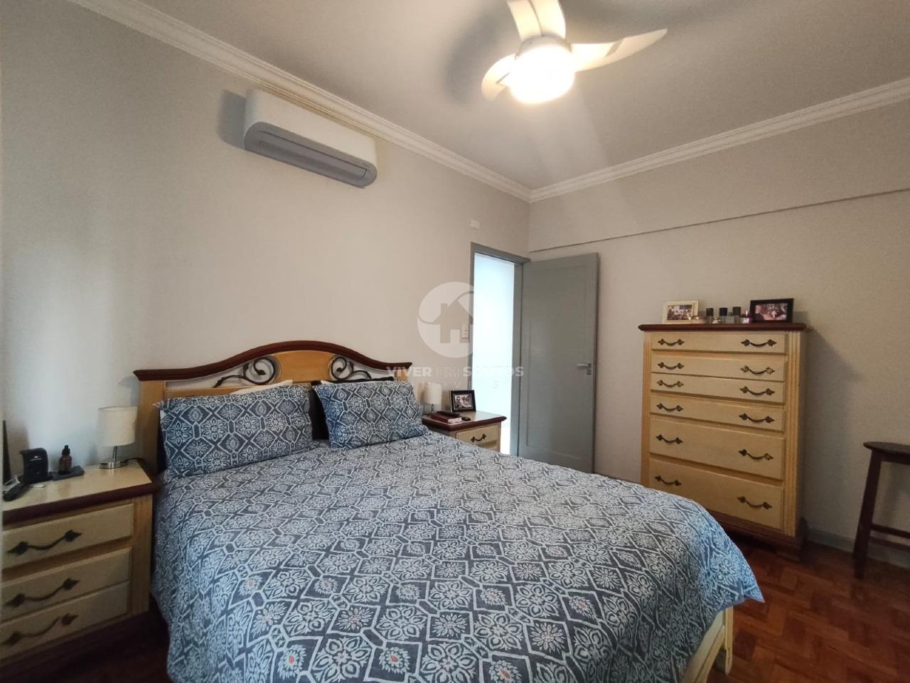 Apartamento 3 dormitórios com suíte e closet Reformado- Santos em Gonzaga, Santos — foto 13