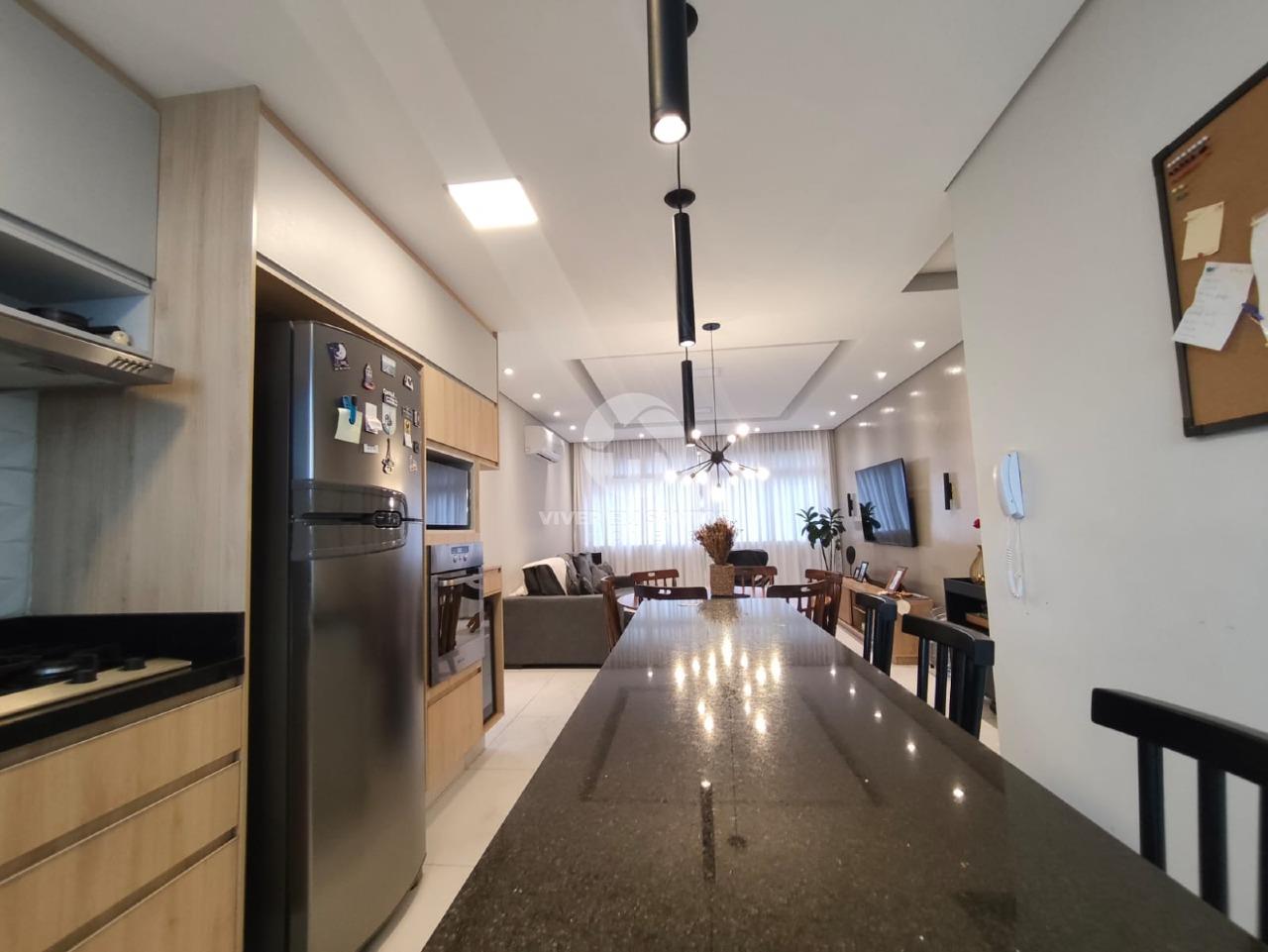 Apartamento 3 dormitórios com suíte e closet Reformado- Santos em Gonzaga, Santos — foto 5