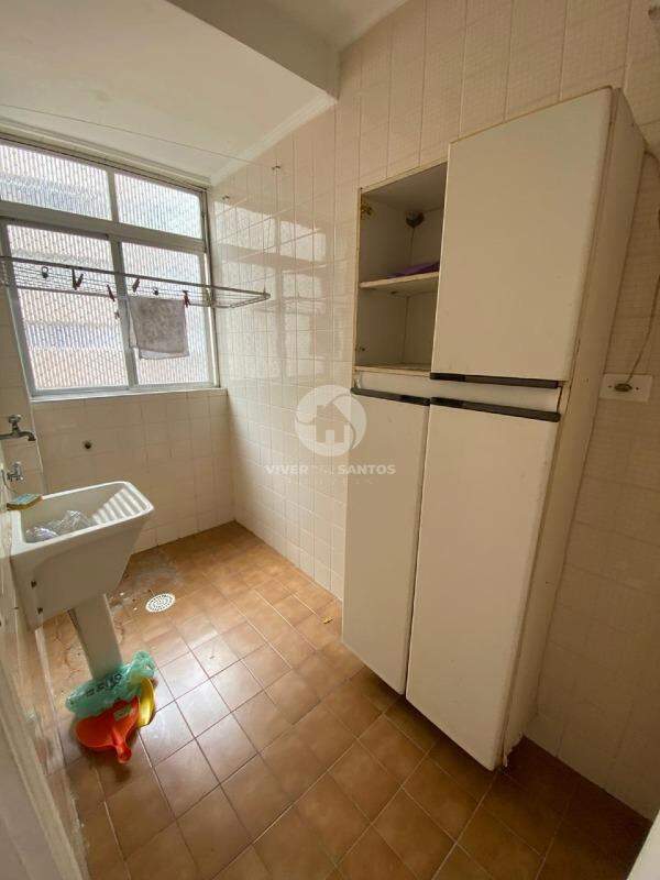 01 DORMITÓRIO A VENDA NA QUADRA DA PRAIA COM VISTA MAR LATERAL - GONZAGA em Gonzaga, Santos — foto 7