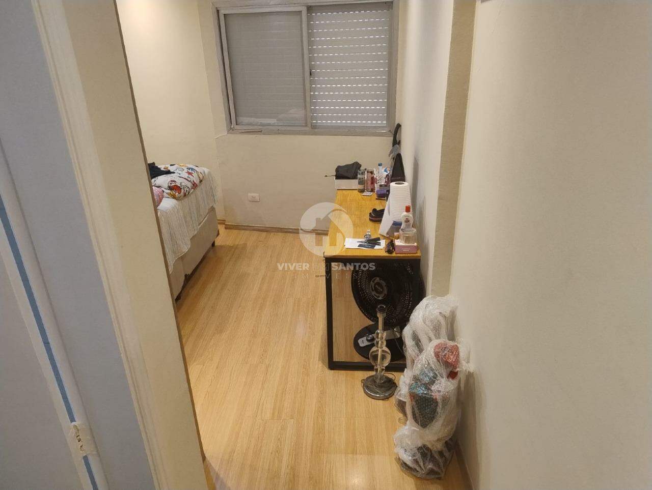 Apartamento Vista Livre 2 Dormitórios com dependência - Marapé- Santos em Marapé, Santos — foto 5