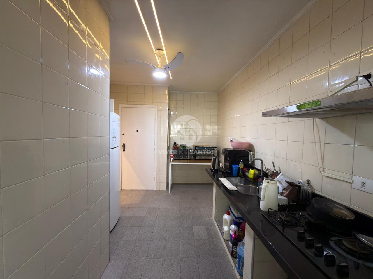 Apartamento Vista Livre 2 Dormitórios com dependência - Marapé- Santos em Marapé, Santos — foto 11
