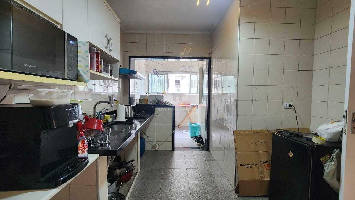 Apartamento Vista Livre 2 Dormitórios com dependência - Marapé- Santos em Marapé, Santos — foto 11