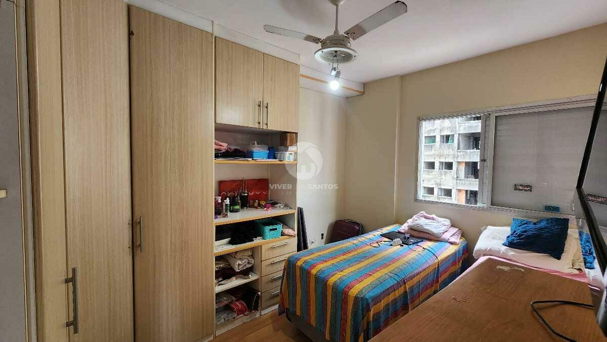 Apartamento Vista Livre 2 Dormitórios com dependência - Marapé- Santos em Marapé, Santos — foto 7