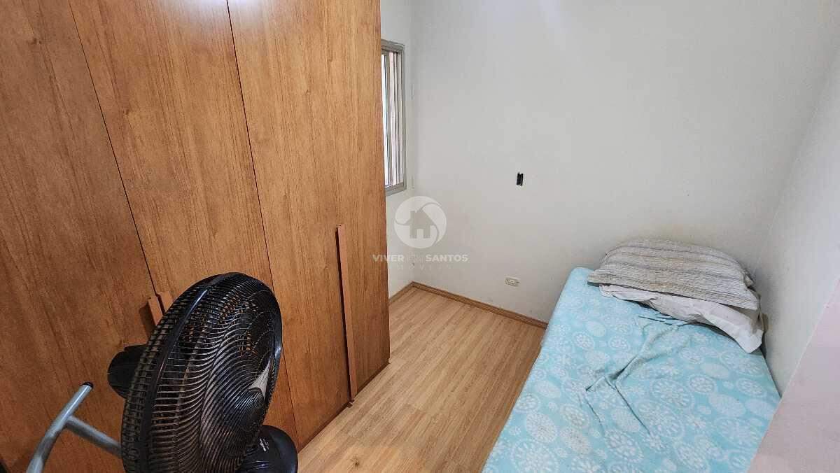 Apartamento Vista Livre 2 Dormitórios com dependência - Marapé- Santos em Marapé, Santos — foto 8