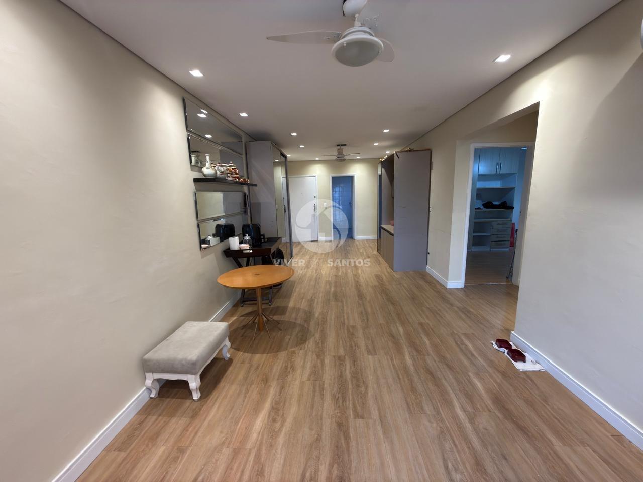 Apartamento Vista Livre 2 Dormitórios com dependência - Marapé- Santos em Marapé, Santos — foto 3