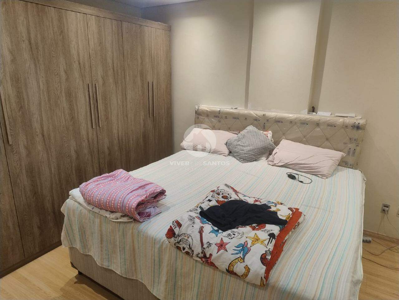 Apartamento Vista Livre 2 Dormitórios com dependência - Marapé- Santos em Marapé, Santos — foto 4