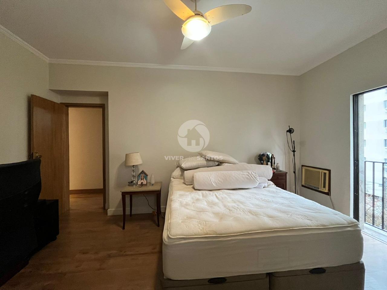 Apartamento reformado 3 quartos, 2 suites de frente, Gonzaga em Gonzaga, Santos — foto 7