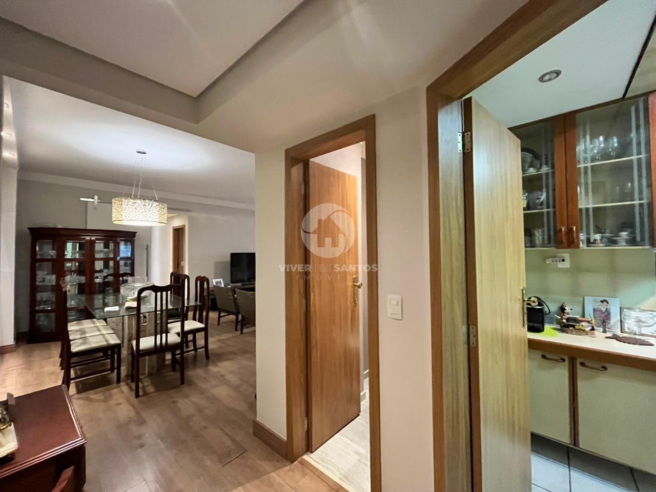 Apartamento reformado 3 quartos, 2 suites de frente, Gonzaga em Gonzaga, Santos — foto 16