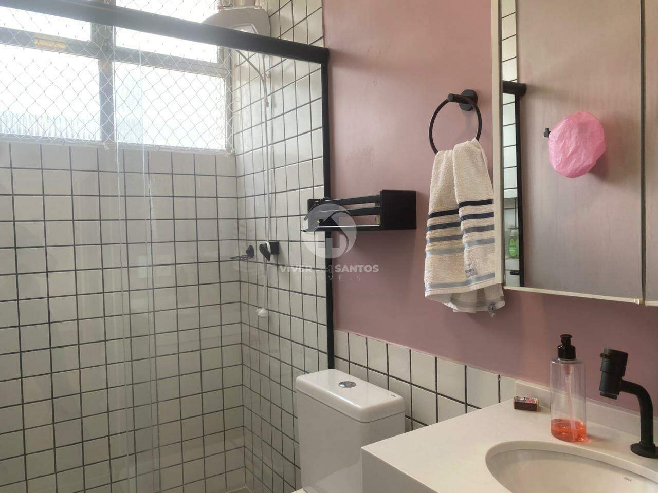 APARTAMENTO 2 QUARTOS REFORMADO NO BOQUEIRAO COM VISTA MAR- SANTOS em Boqueirão, Santos — foto 17